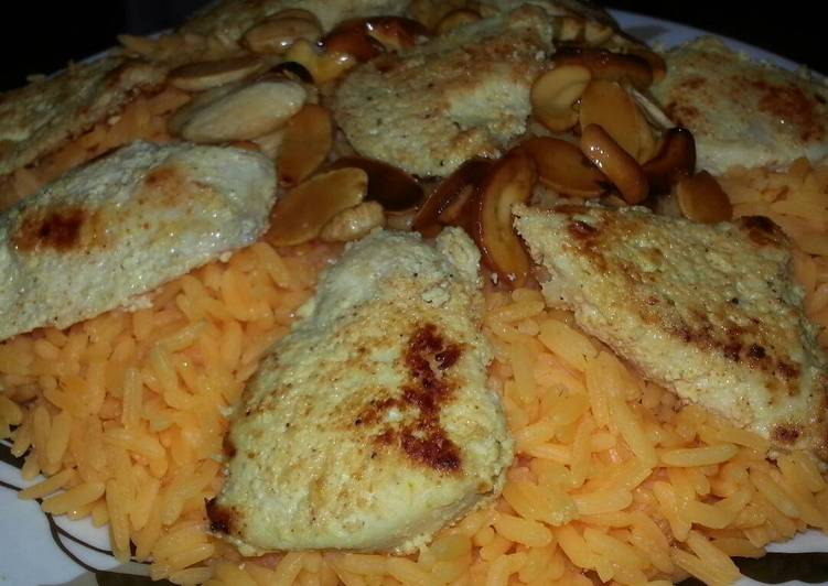 تندوري الدجاج مع الأرز