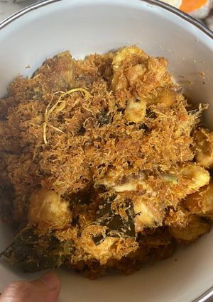 Foto resep Ayam goreng srundeng lengkuas