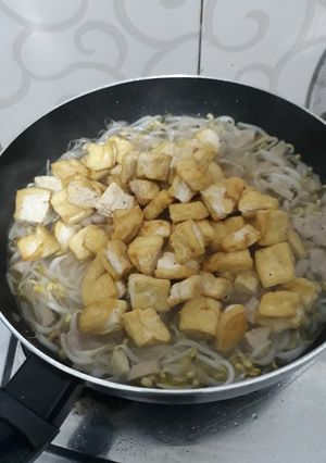 Foto resep Sayur tahu toge