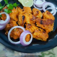 Chicken Tikka On Tawa A picture of Chicken Tikka On Tawa.