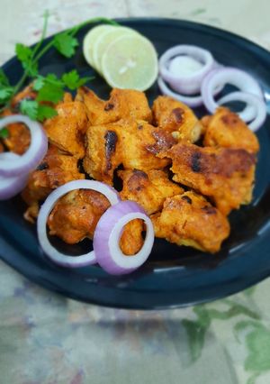 A picture of Chicken Tikka On Tawa.