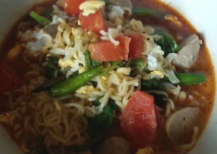 Resep Mie Kuah Seuhah Anti Gagal