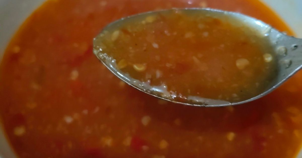Sambal bangkok homemade (asam, manis, pedas)