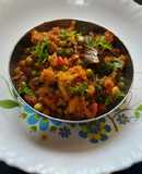 Green peas cauliflower sabji