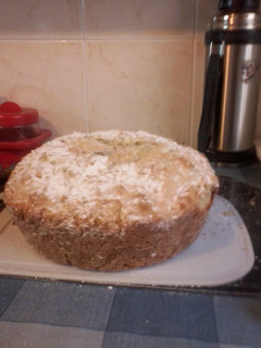 Una foto de Torta pluma de coco