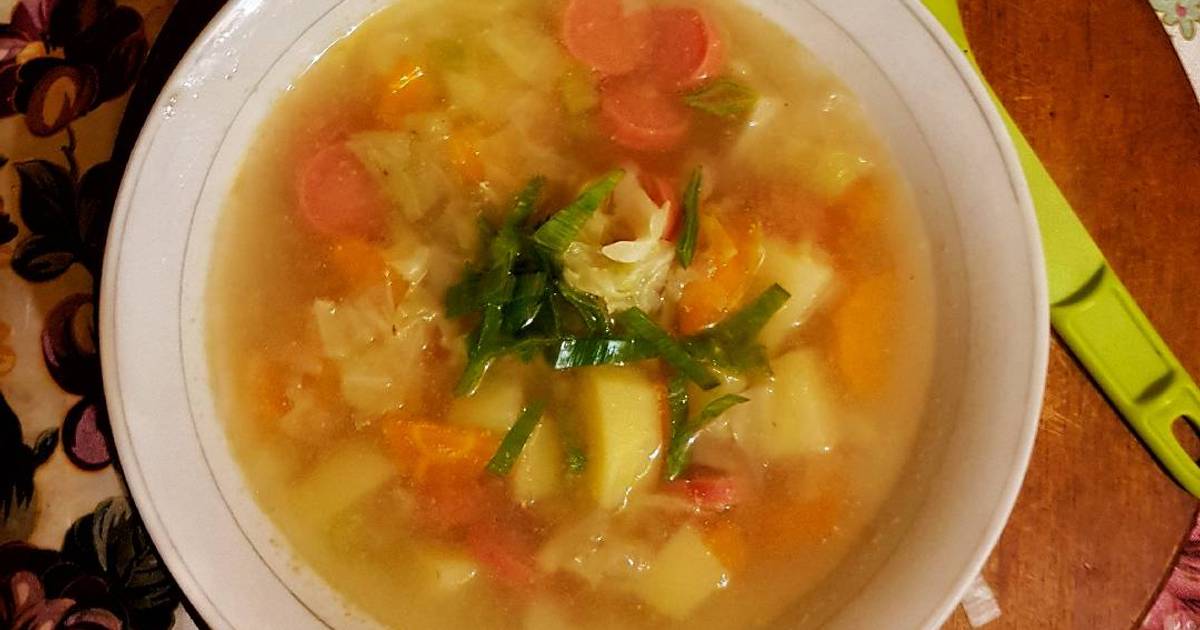 Resep Sayur Sop Sosis Oleh Dillya Cookpad