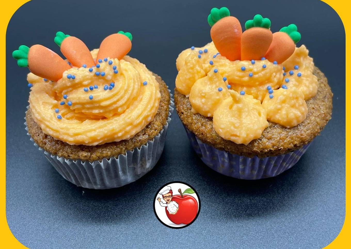 Cupcakes de zanahoria