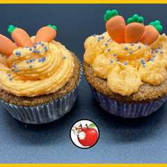 Una foto de Cupcakes de zanahoria