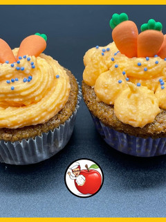 Una foto de Cupcakes de zanahoria