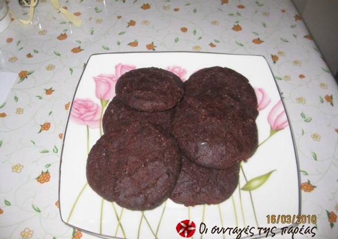 κύρια φωτογραφία συνταγής Chocolate chip cookies νηστίσιμα