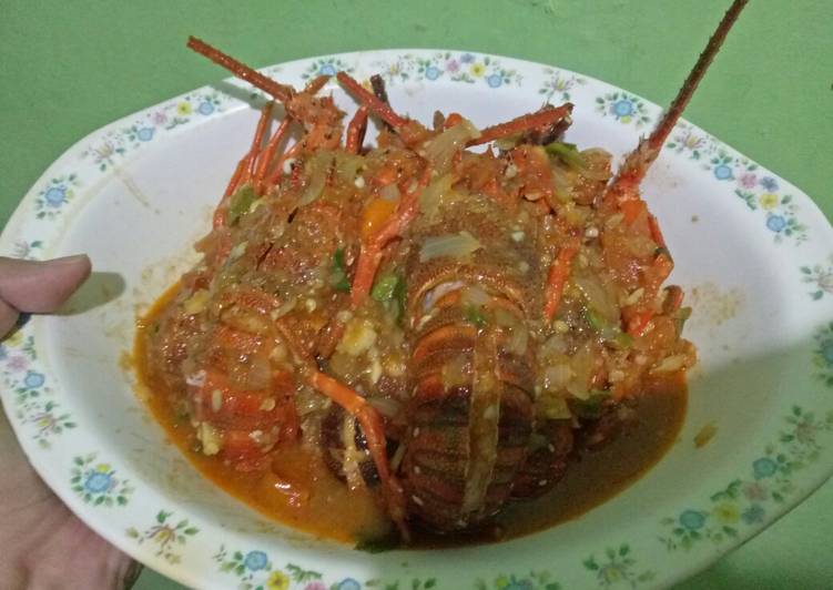 Resep Lobster Saus Padang, Lezat Sekali