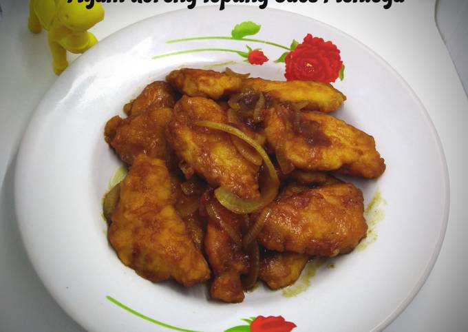 Ayam Goreng Tepung Saos Mentega