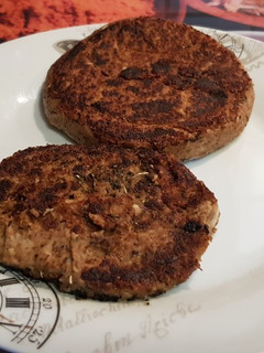 Una foto de Hamburguesa de lentejas
