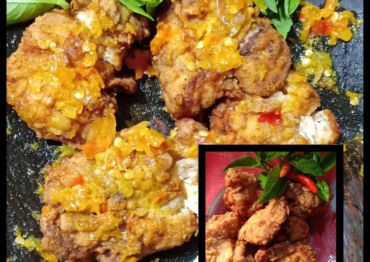 Ayam Geprek Sambal Bawang