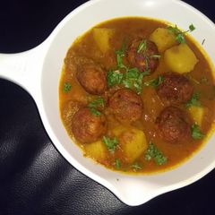 A picture of Chena Bora Tarkari.