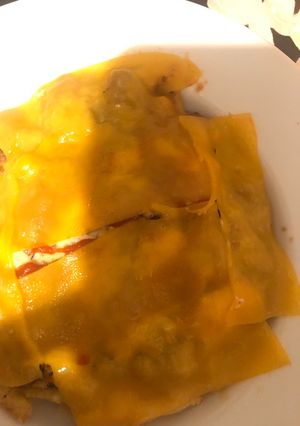 Una foto de Yaroa de pollo sin microondas