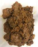 Rendang daging Tok