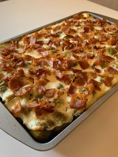 Baconös rakott kelbimbó 🥓 recept fotója