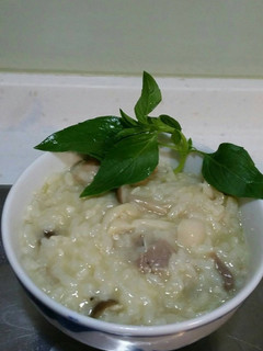 義大利雞肉野蕈燉飯 的食譜成品照片
