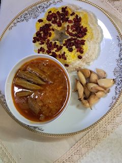 عکسی از دستور خورشت بامیه