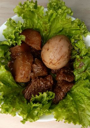 Foto resep Semur Daging Sapi, Telur dan Kentang