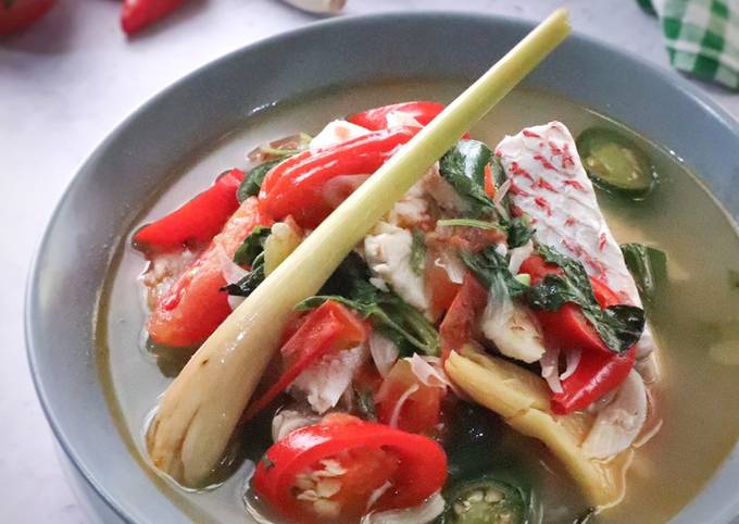 Resep Sup Kakap Kemangi yang Enak