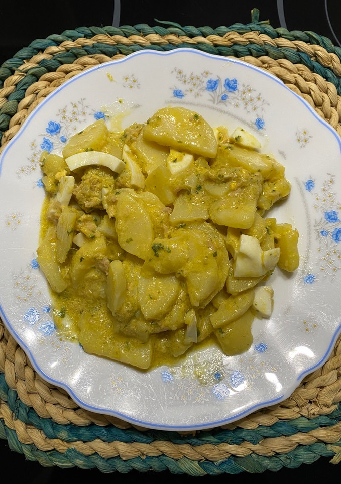 Una foto de Patatas aliñadas