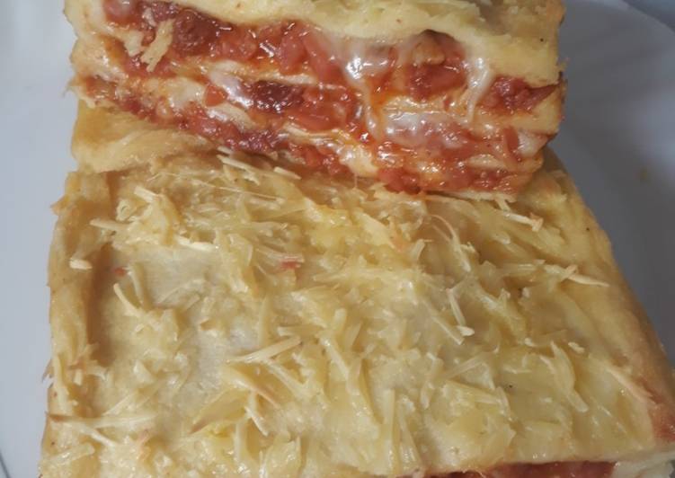 Resep #275. Lasagna Roti Tawar, Enak