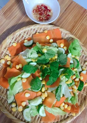 Hình của món Salad rau.