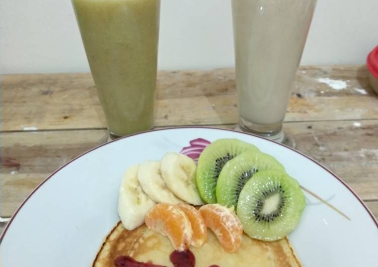 Cara meramu Pancake anti gagal , Lezat Sekali