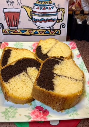 صورة لوصفة ماربل كيك 🍰