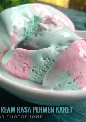 Foto resep Banana Ice Cream (pop ice permen karet)