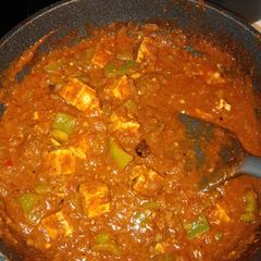 A picture of Kadai Paneer.