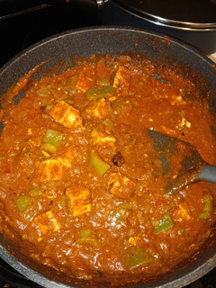 A picture of Kadai Paneer.