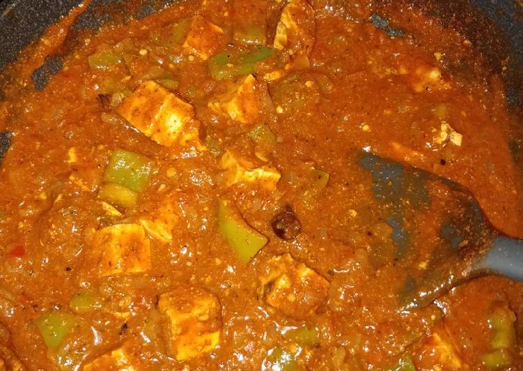 Steps to Prepare Super Quick Homemade Kadai Paneer