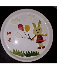 عکسی از دستور بشقاب کودک