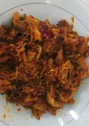 Foto resep Ayam Suwir Pedas Endeus