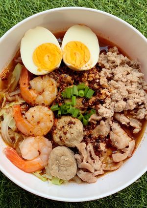 รูปของ ก๋วยเตี๋ยวต้มยำคีโต