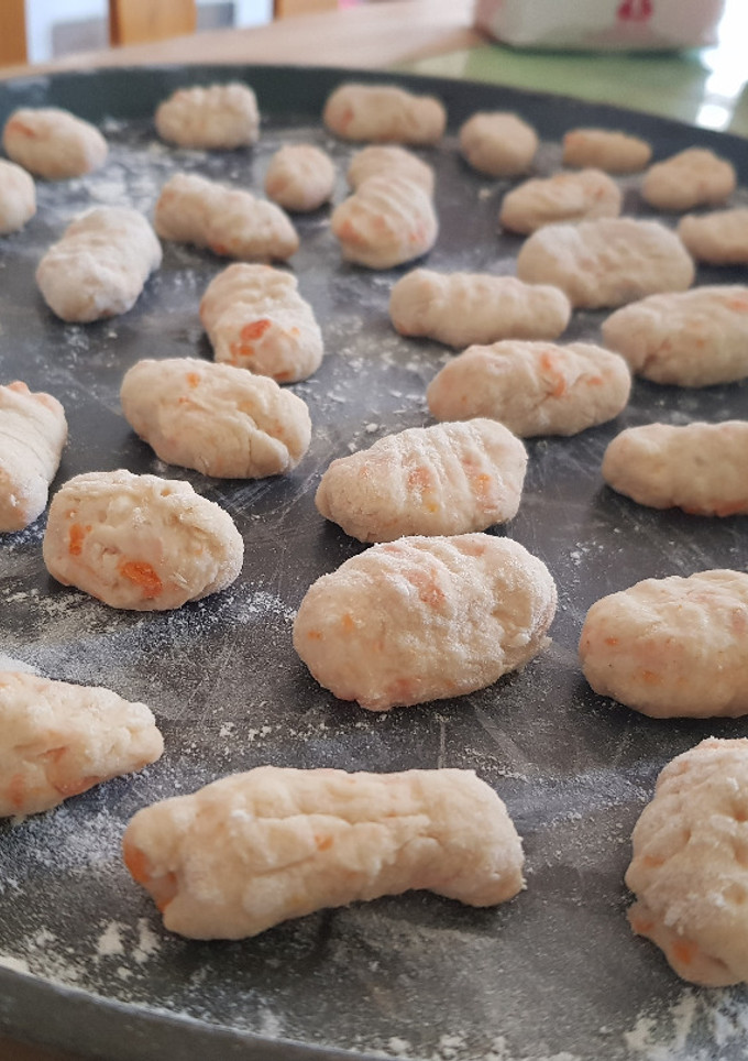 Una foto de Ñoquis de Papas y Zanahoria