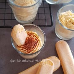 A picture of Crustless Tiramisu Cup.