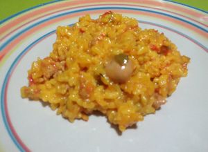 Foto principal de Arroz con salchichas con thermomix