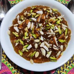 A picture of Mango halwa.