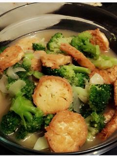 Foto resep Brokoli tofu saus tiram