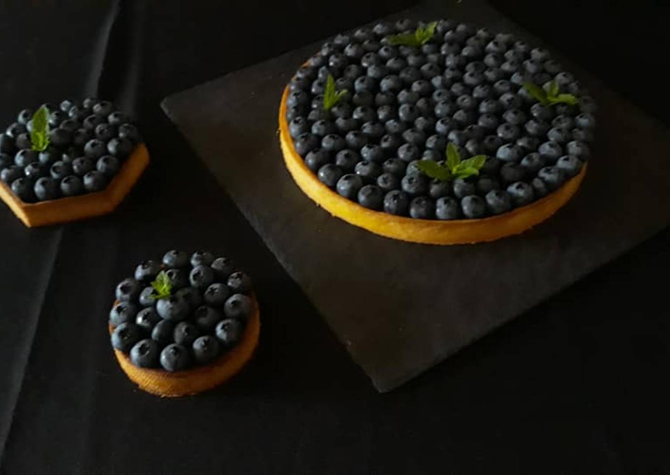 Tarte aux bluets des Vosges,