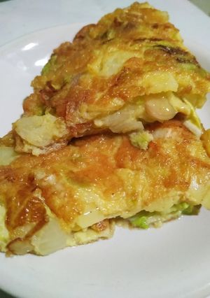 Foto resep Telur Dadar Sayur