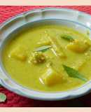 Turnip mor kuzhambu (Turnip in buttermilk sauce)