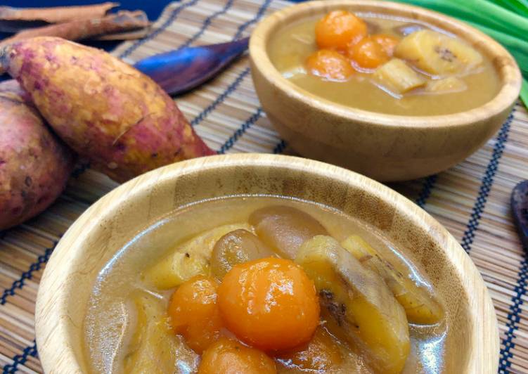 Kolak Pisang dan Biji Salak