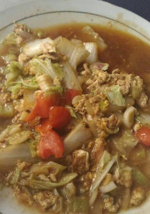 Foto resep Tumis Sawi Putih ala capcay