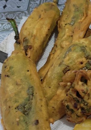 A picture of Mirch pakora.