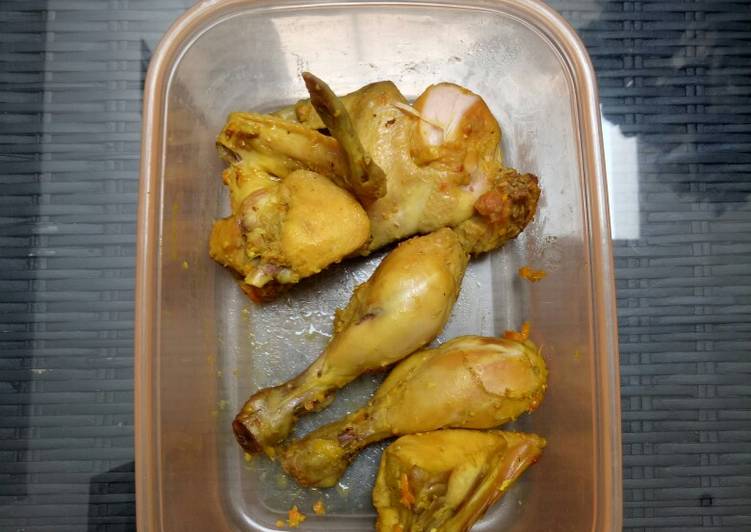 Cara Gampang Menyiapkan Ayam ungkep siap makan cocok bagi yg diet yang Enak Banget